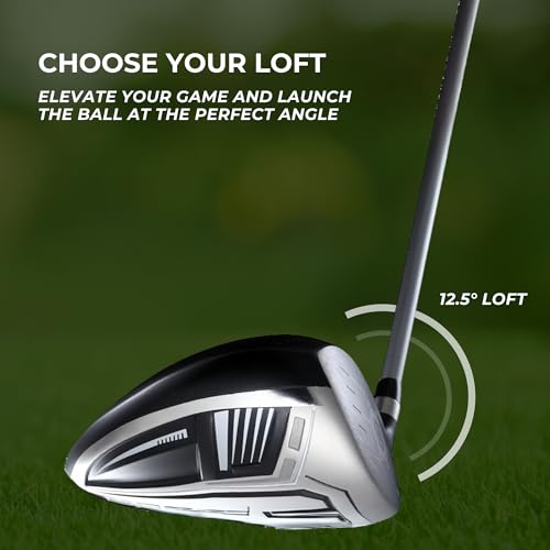 Titanium Driver Golf Club, Right-Handed, Graphite Shaft I52815