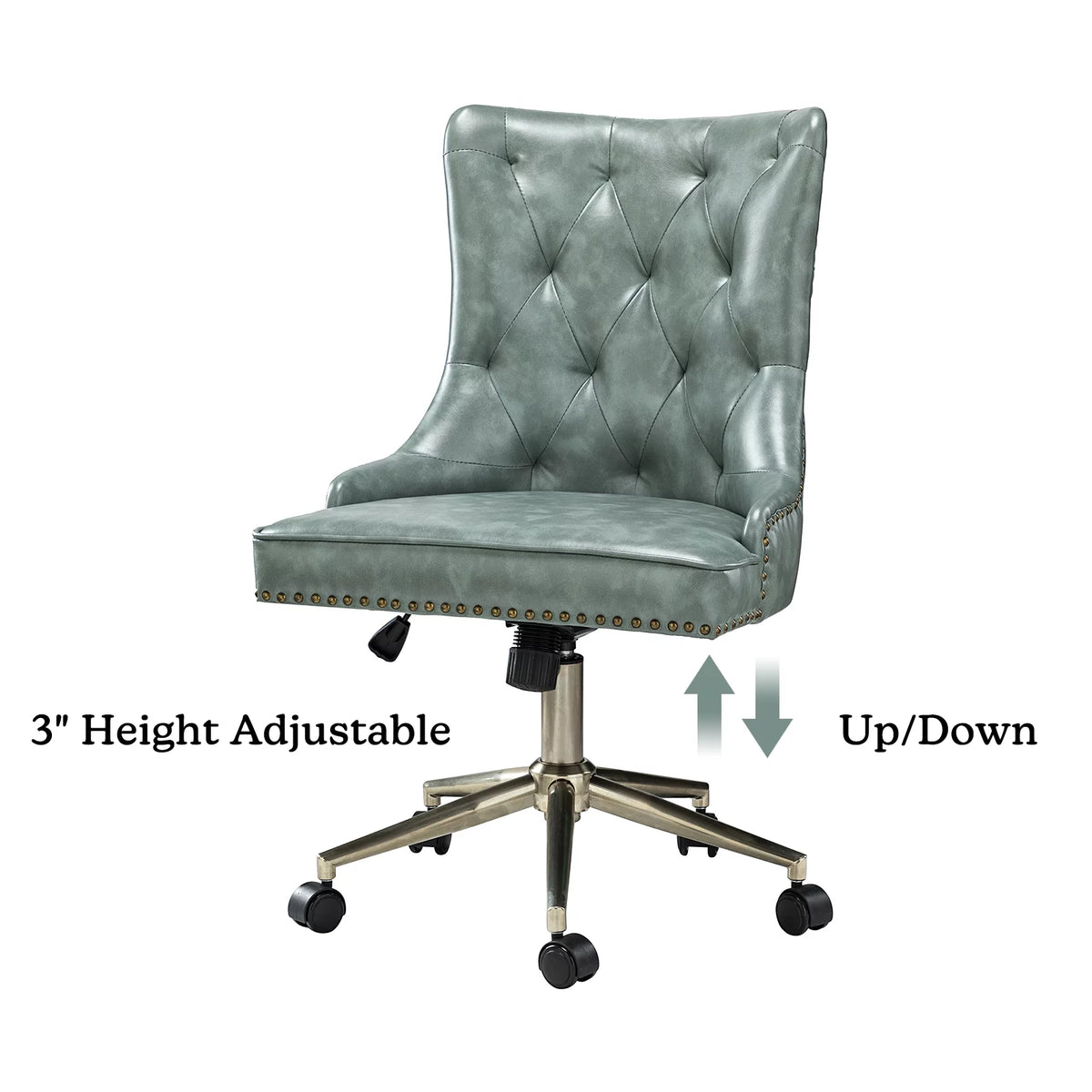 Sage Tufted Height-adjustable Task Chair R2618