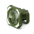 Camping Fan with LED Light USB Battery Operated Ceiling Tent Light Portable Power Bank with Remote Controller K664667