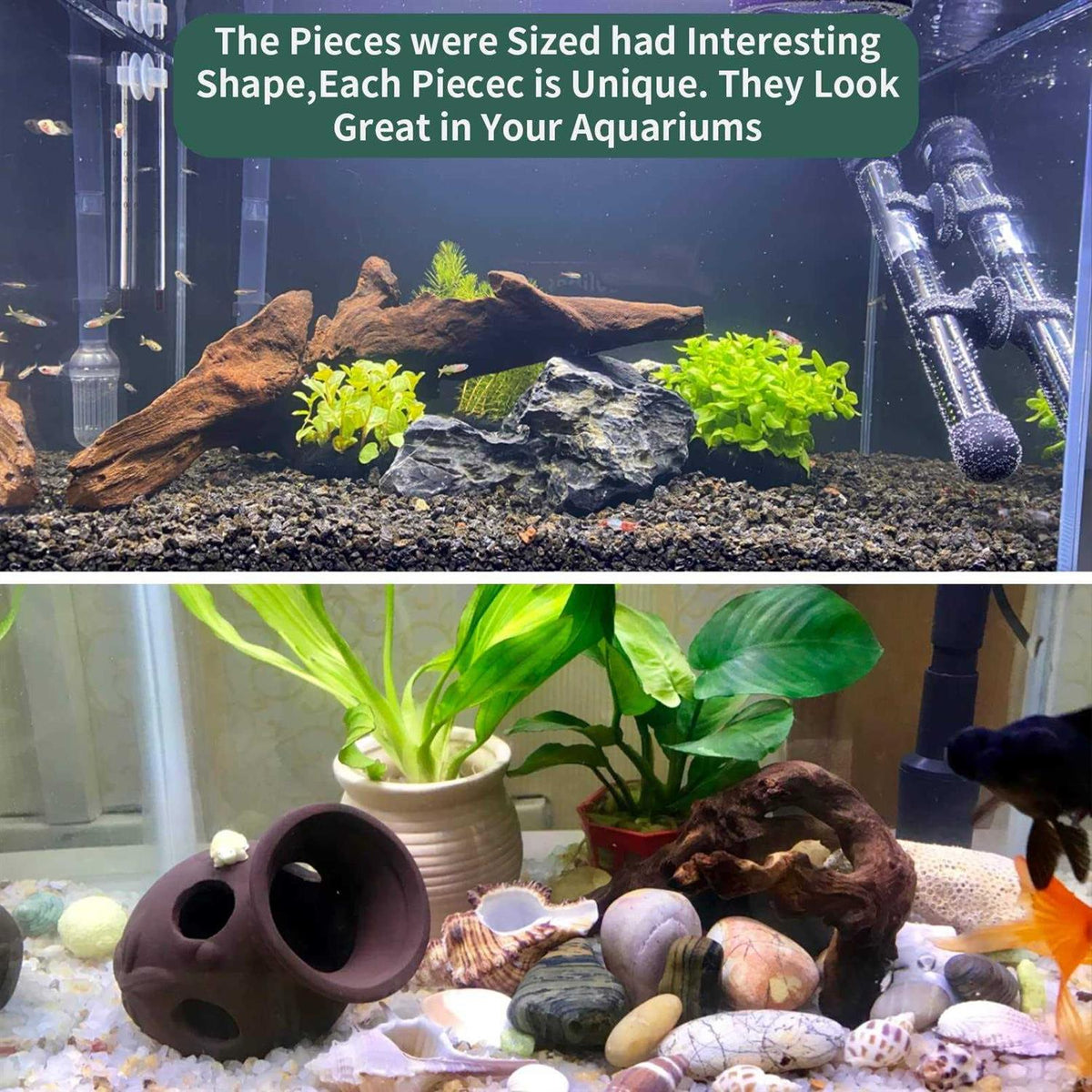 5Pcs Natural Aquarium Driftwood Branches N67366