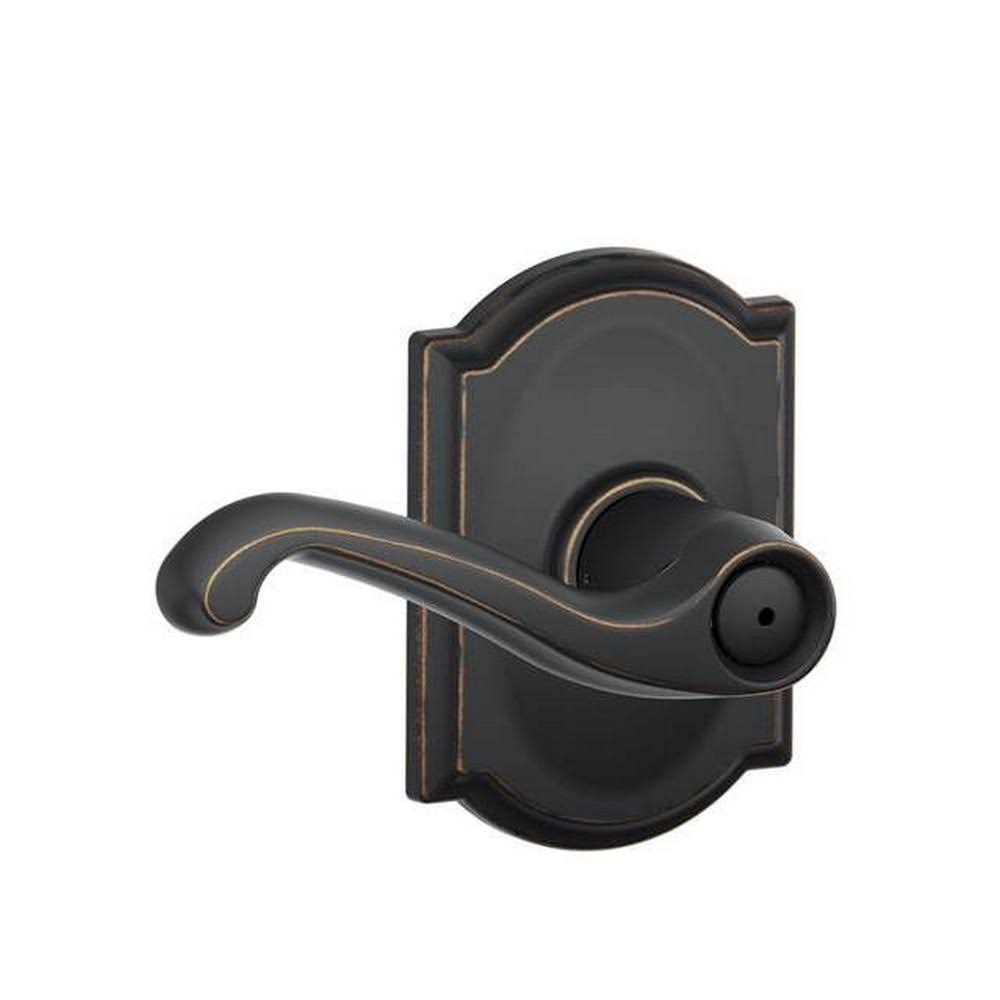 Aged Bronze Privacy Lever Z54325