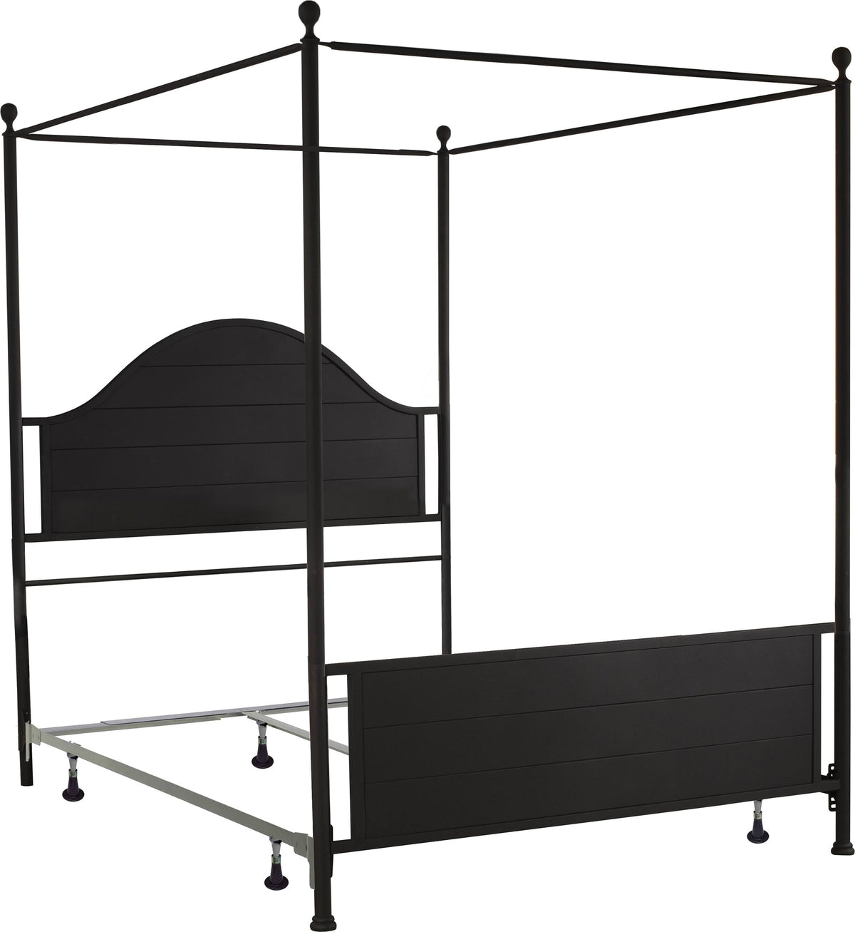 King Metal Canopy Bed J5868
