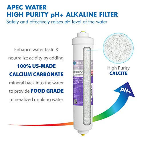 10 in. Alkaline pH+ Calcium Carbonate Inline Filter Kit with 3/8 in. Quick Connect G64011
