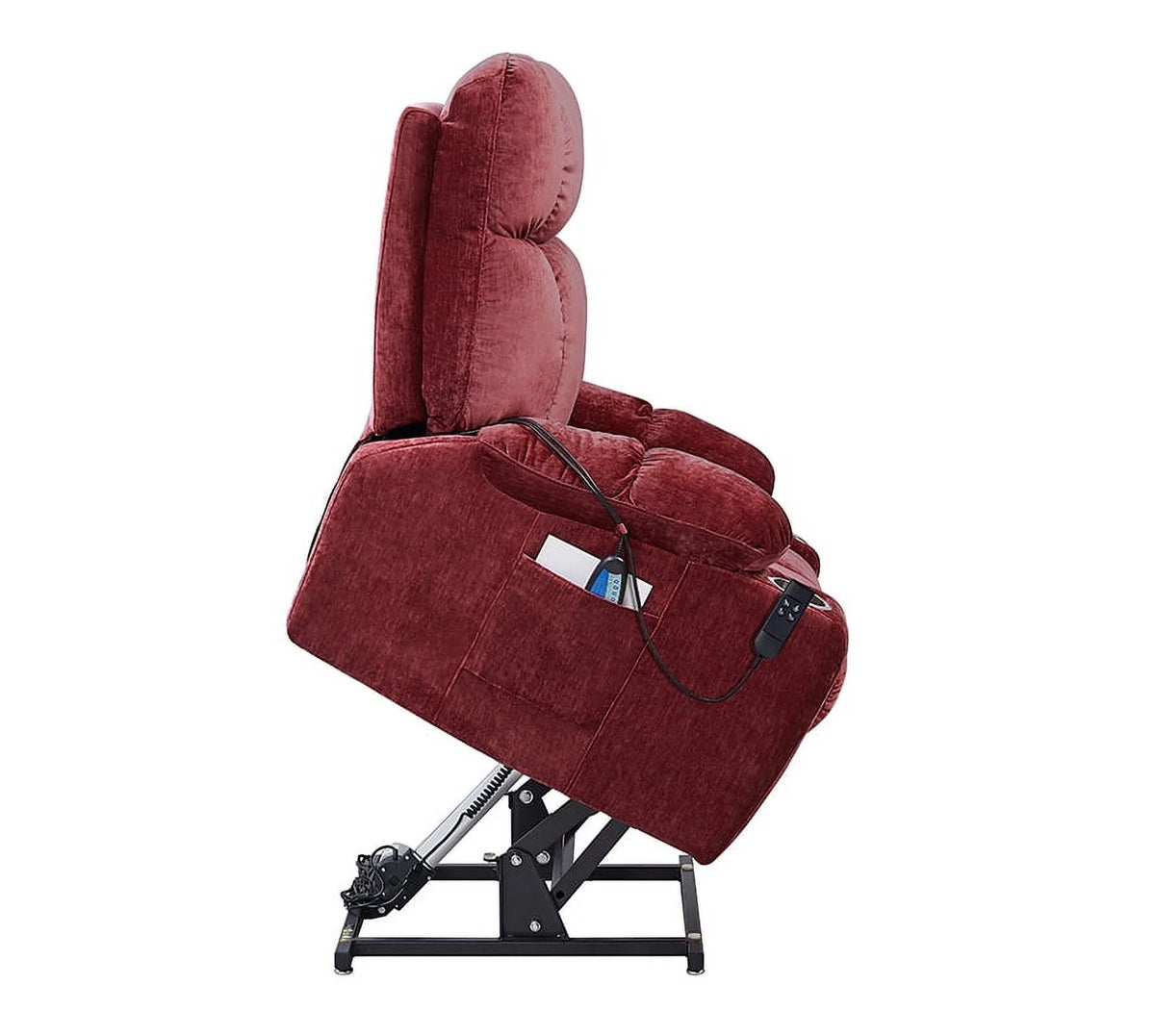 Dual Motor Power Lift Recliner Chair with Heat Massage E306777