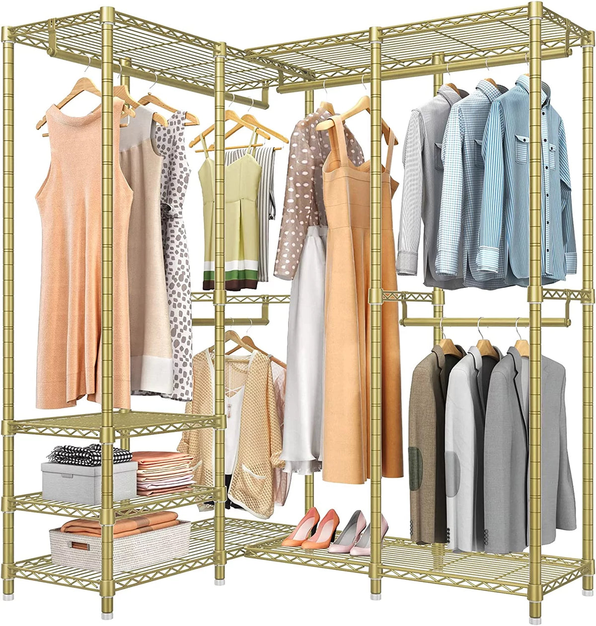 L Shape Garment Rack Z578568