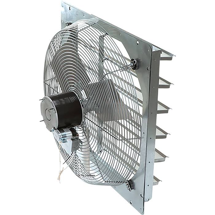 24x22 Shutter-Mounted Exhaust Fan L276