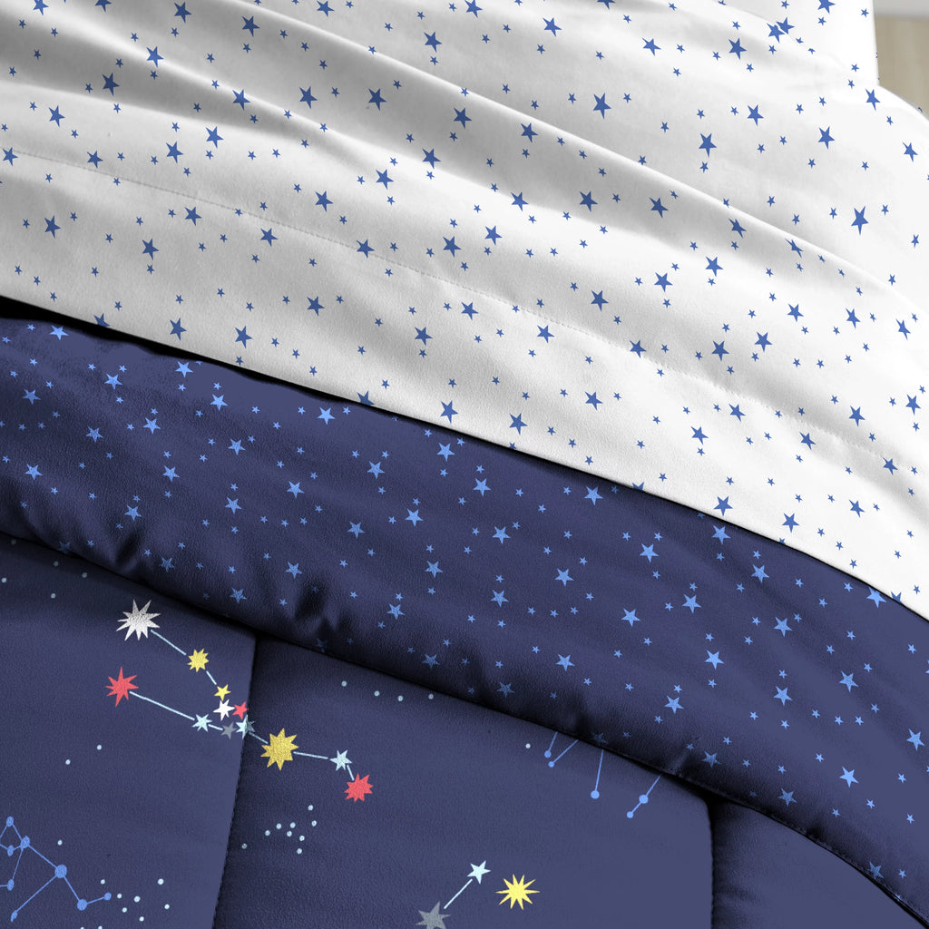 Microfiber Polyester Fill Full Bed-in-a-Bag P2530