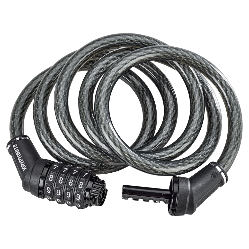 (2 pack) Resettable 12mm Combo Cable Bicycle Lock V77647