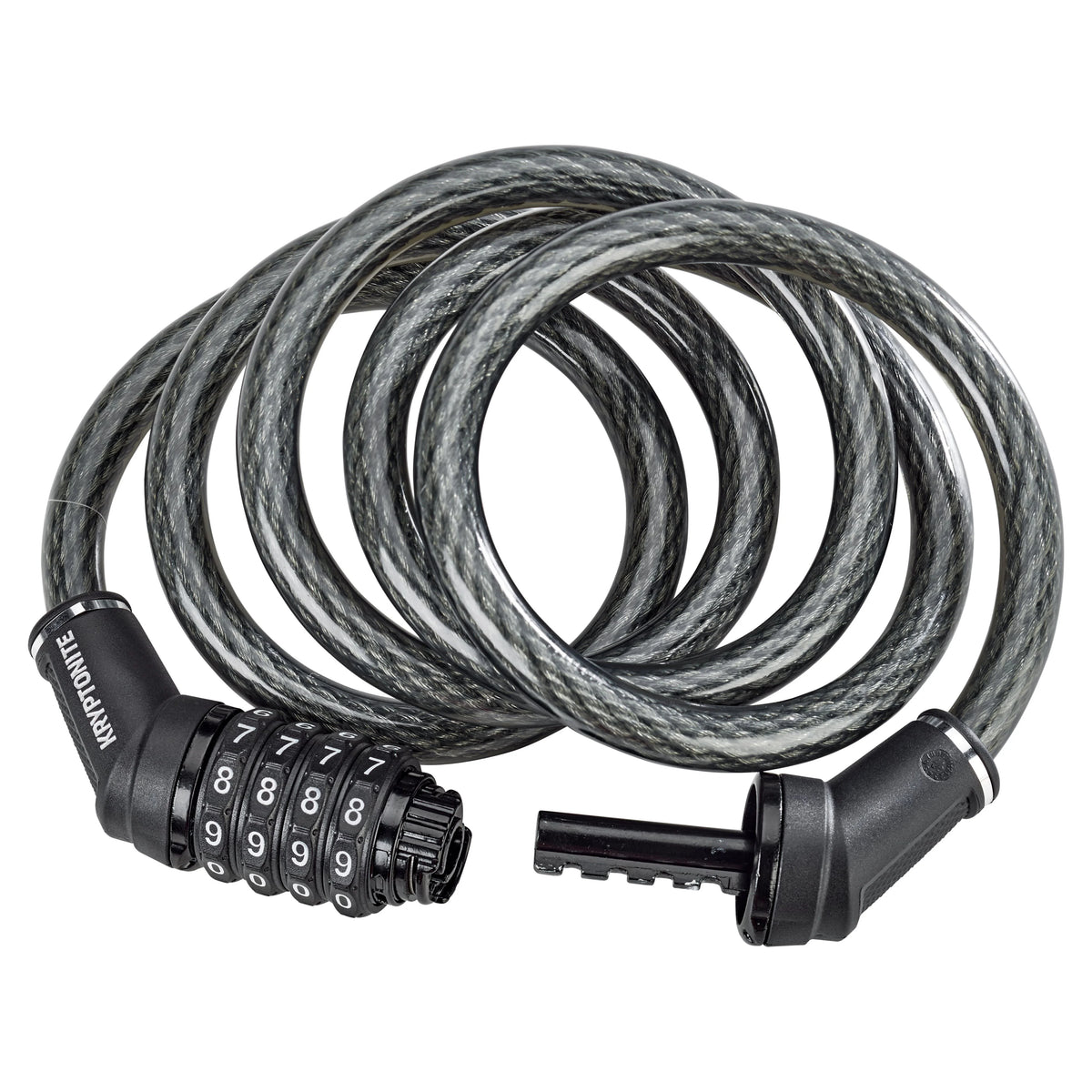 (2 pack) Resettable 12mm Combo Cable Bicycle Lock V77647