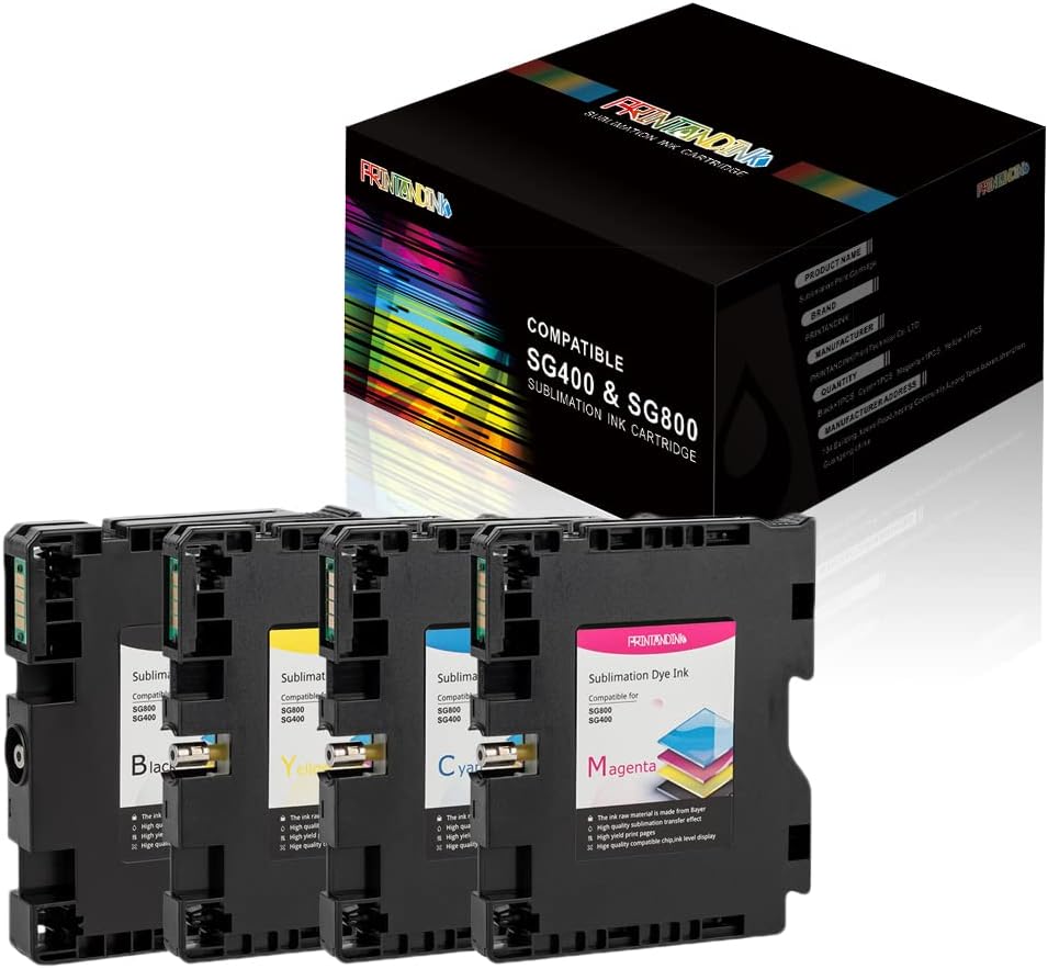 Sublimation Ink Cartridges for Dye Sublimation Print L348404