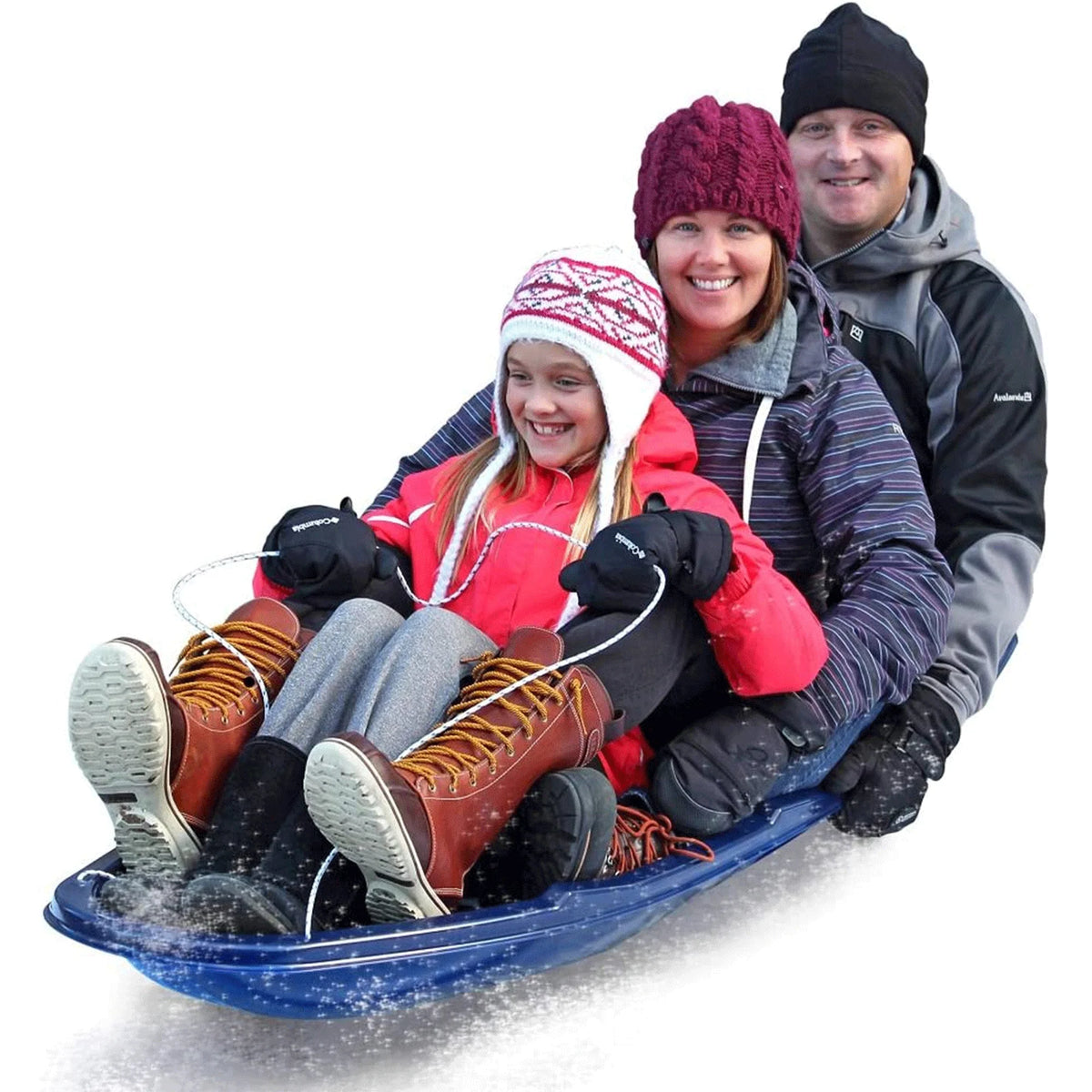 Winter Trek 66" Utility Snow Sled with Tow Rope K448