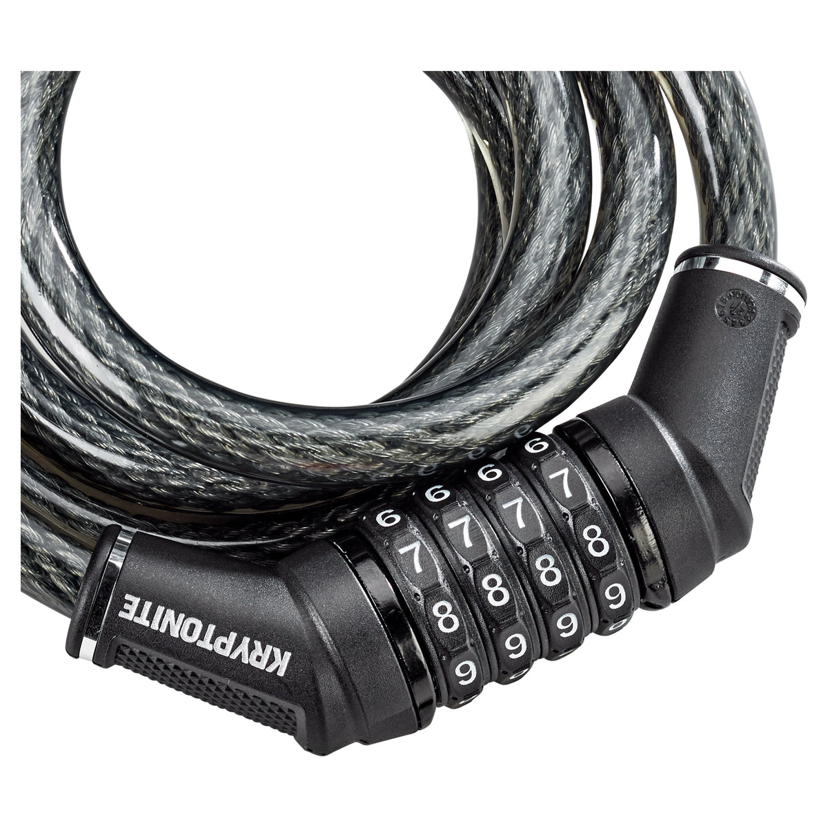 (2 pack) Resettable 12mm Combo Cable Bicycle Lock V77647