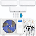 42,000 BTU 3 Zone Ductless Air Conditioner and Heat Pump V615951