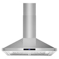 380 CFM Convertible Wall Mount Range Hood with Digital Touch Controls S8116