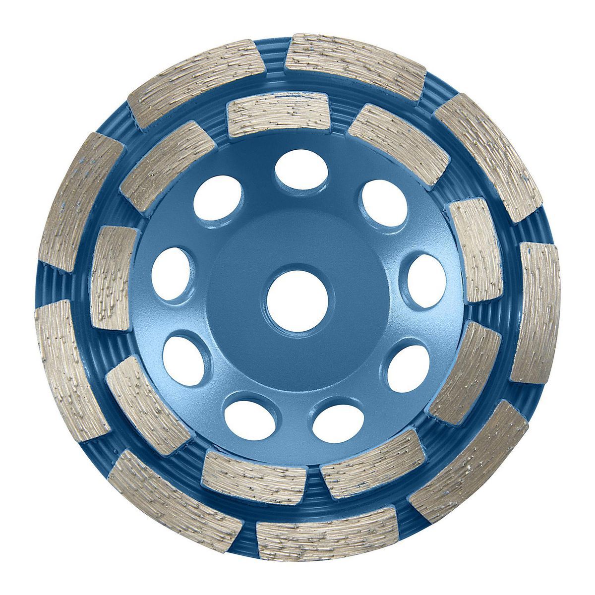 4-1/2 in. Double-Row Segmented Diamond Cup Wheel G27060