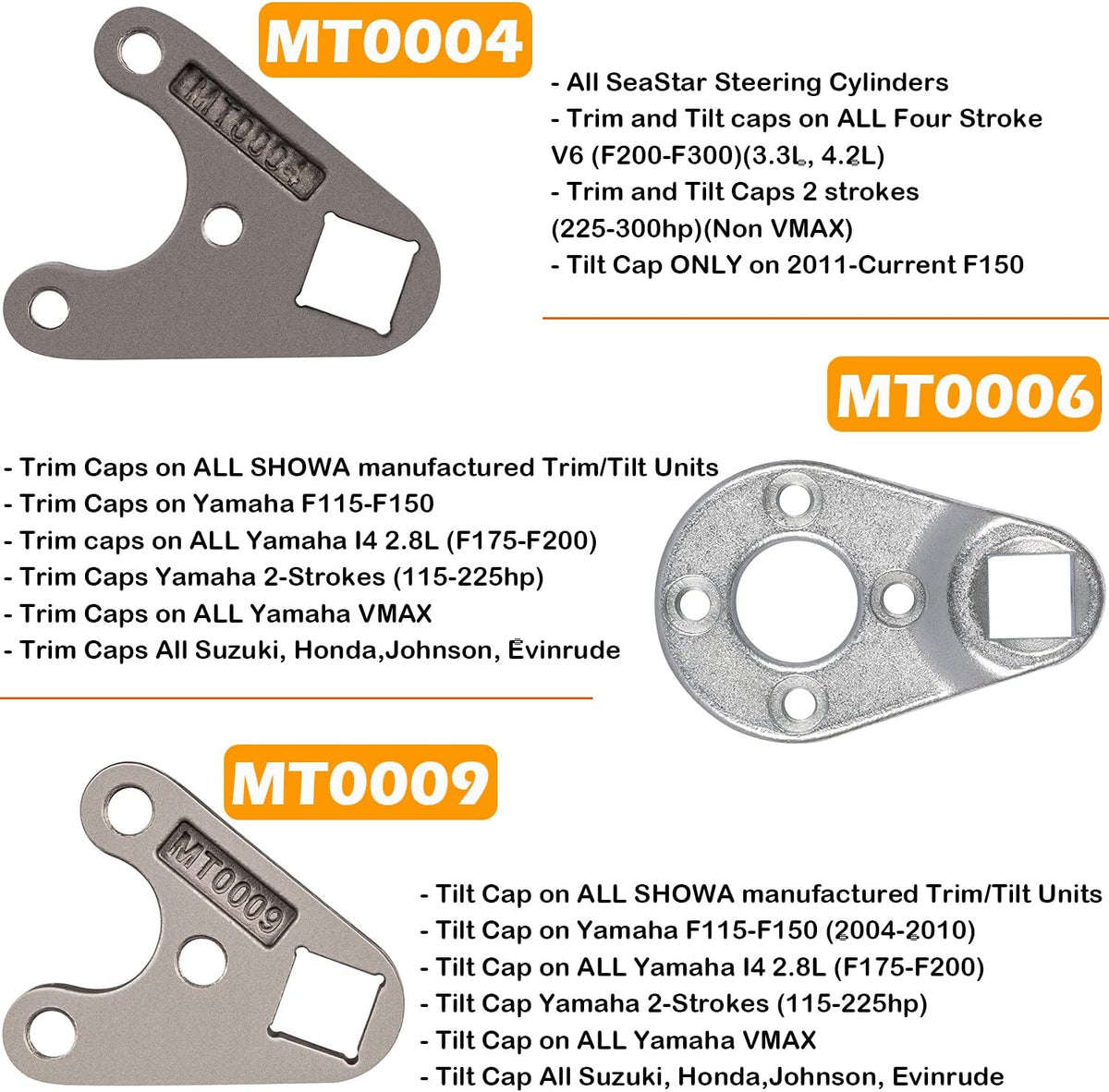 Trim/Tilt Pin Wrench Tools Set Pack of 2 P99844