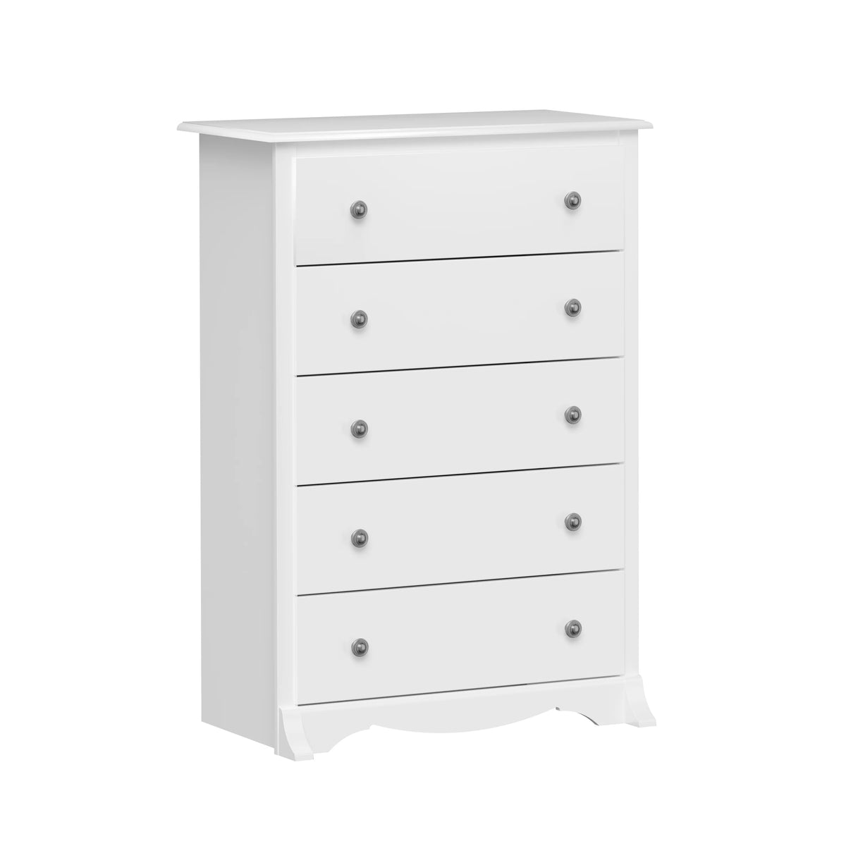 White 5-Drawer Chest N346