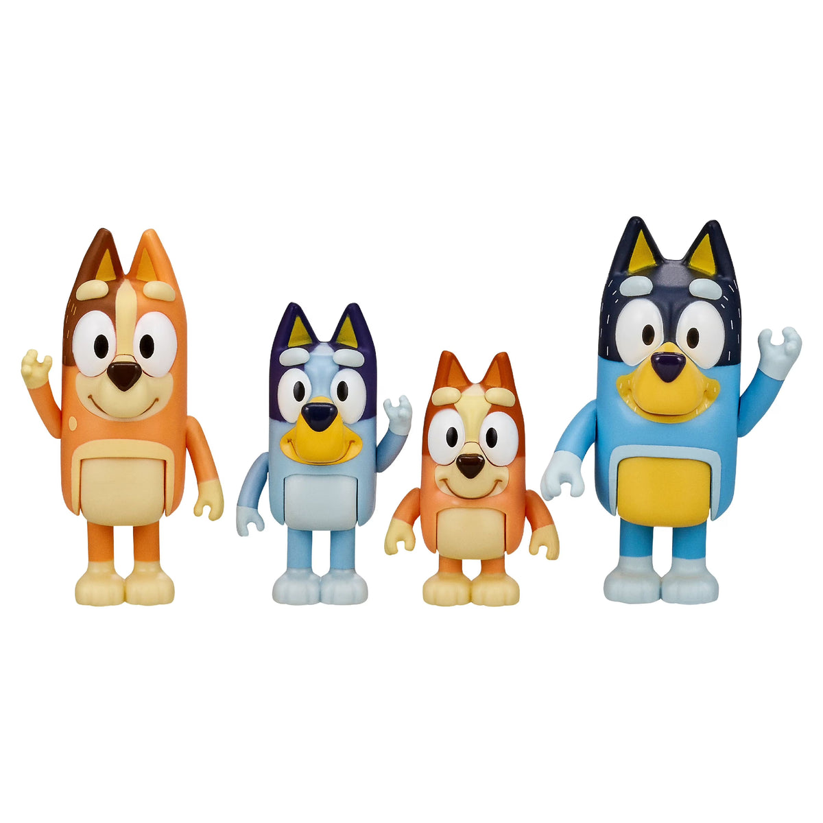 Bluey Family 4-Pack Toddler Toy W313