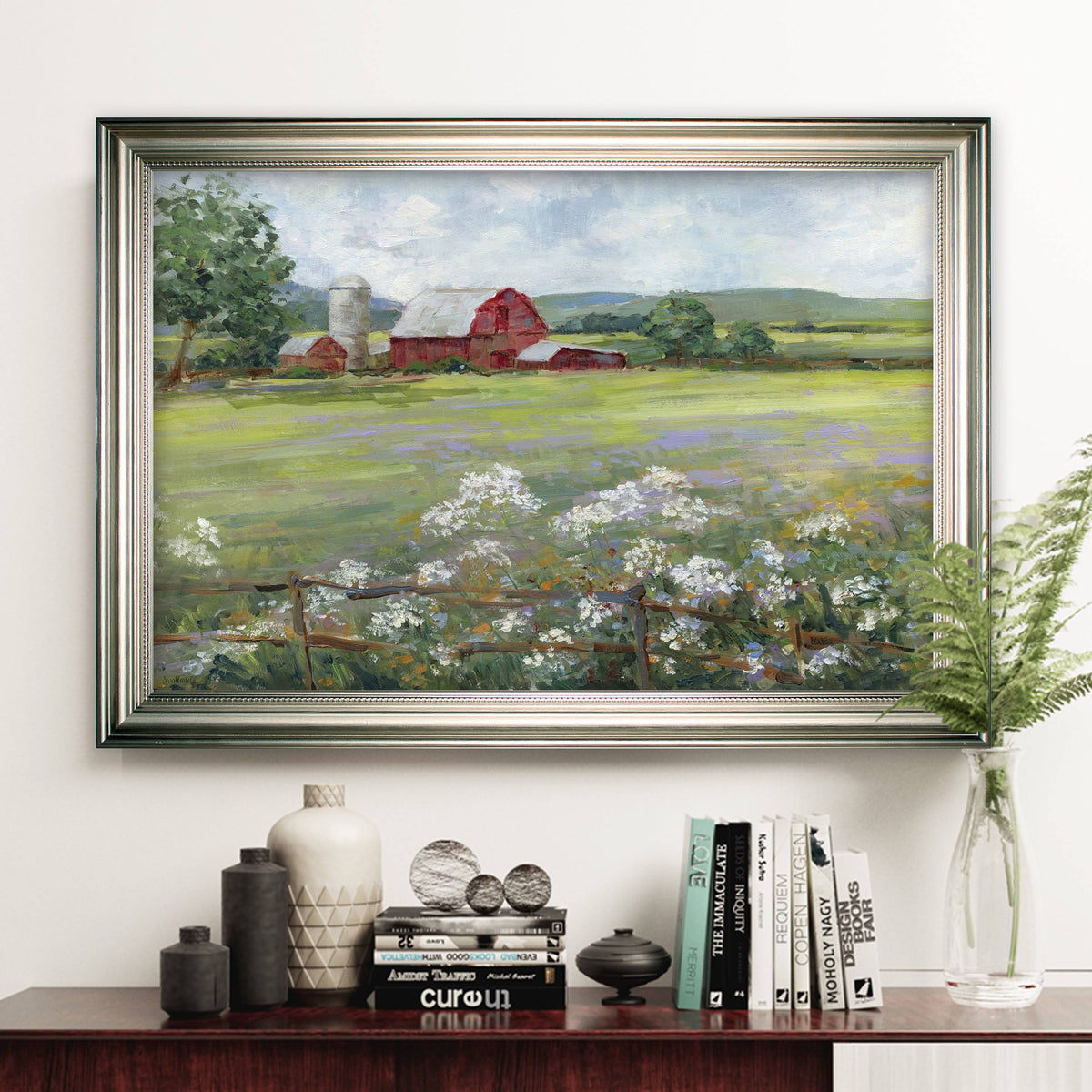 Silver Frame Home Decor A30784