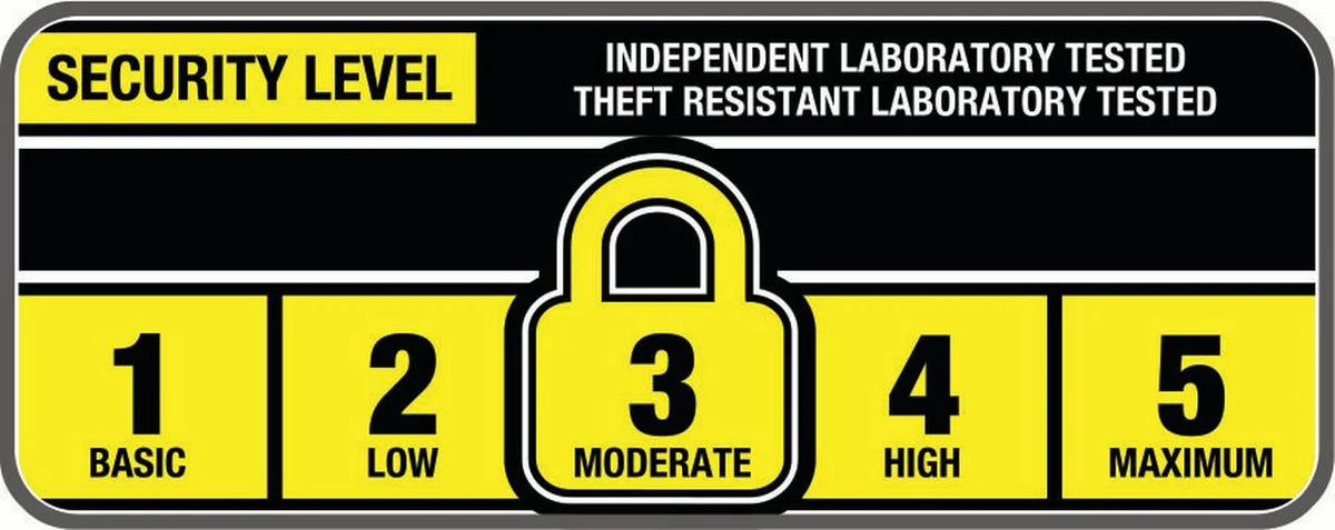 (2 pack) Resettable 12mm Combo Cable Bicycle Lock V77647