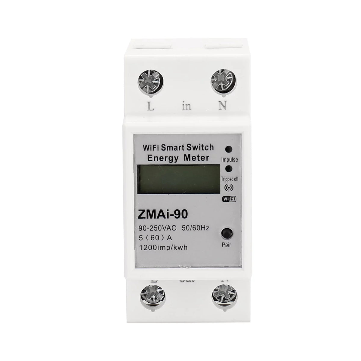 Single-Phase Din Rail Wifi Energy Meter O445