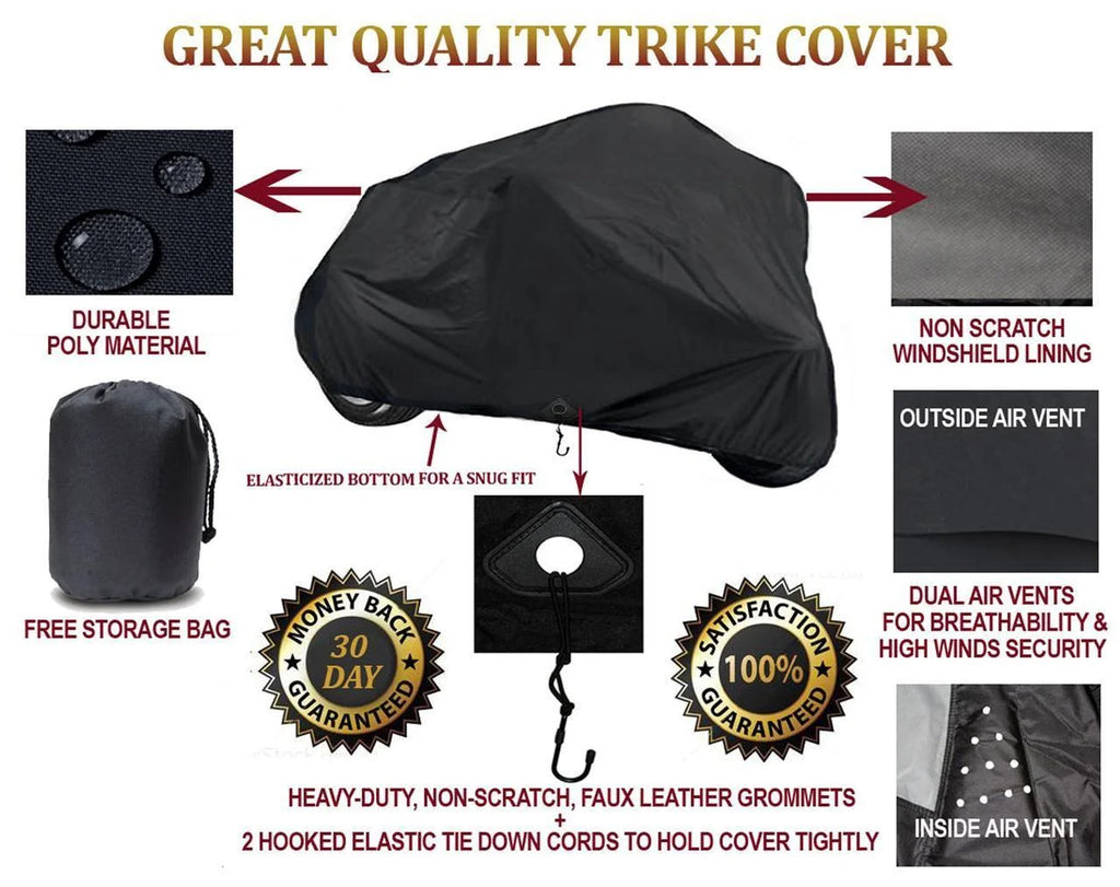 Trike Cover for Can-Am Roadster Spyder RT Limited 3-Wheeler K502115