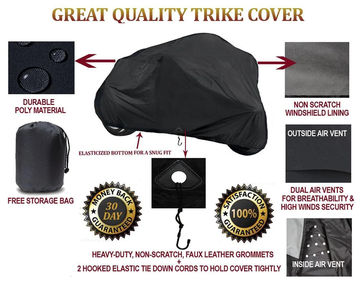 Trike Cover for Can-Am Roadster Spyder RT Limited 3-Wheeler K502115