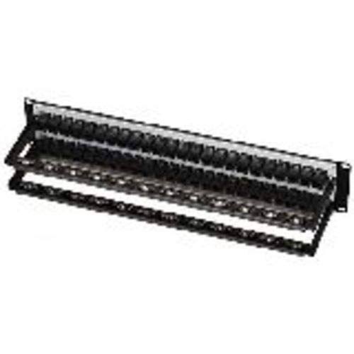 Cat5e Feed-through Patch Panel Shielded 48-Port A444