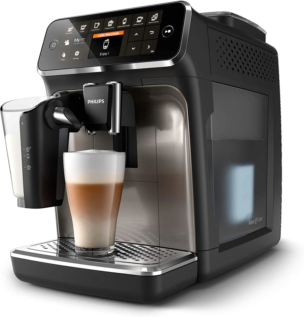 Fully Automatic Espresso Machine with LatteGo, Silver U165230