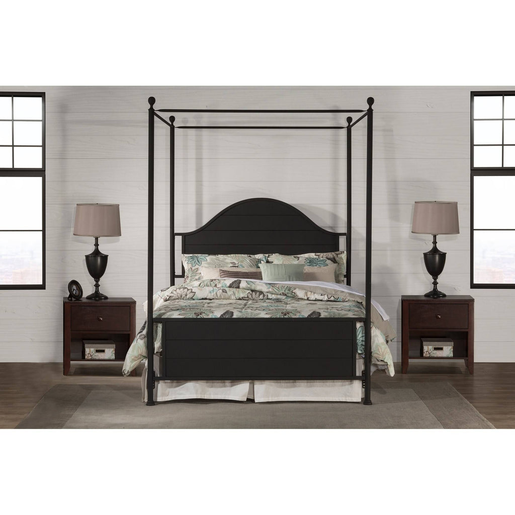 King Metal Canopy Bed J5868