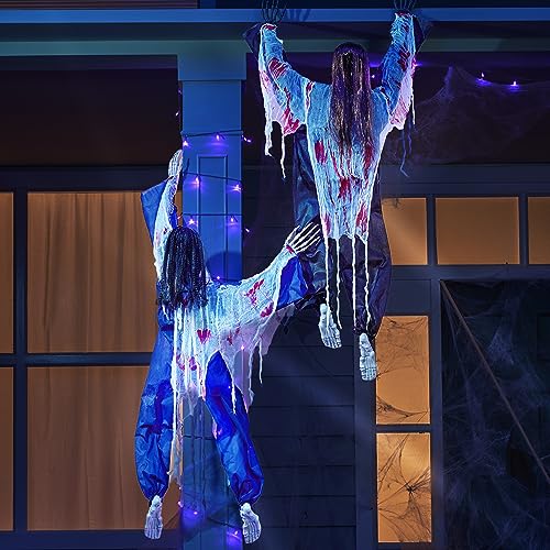 47" Halloween Climbing Zombies Wall Decoration 2 Pcs P522209