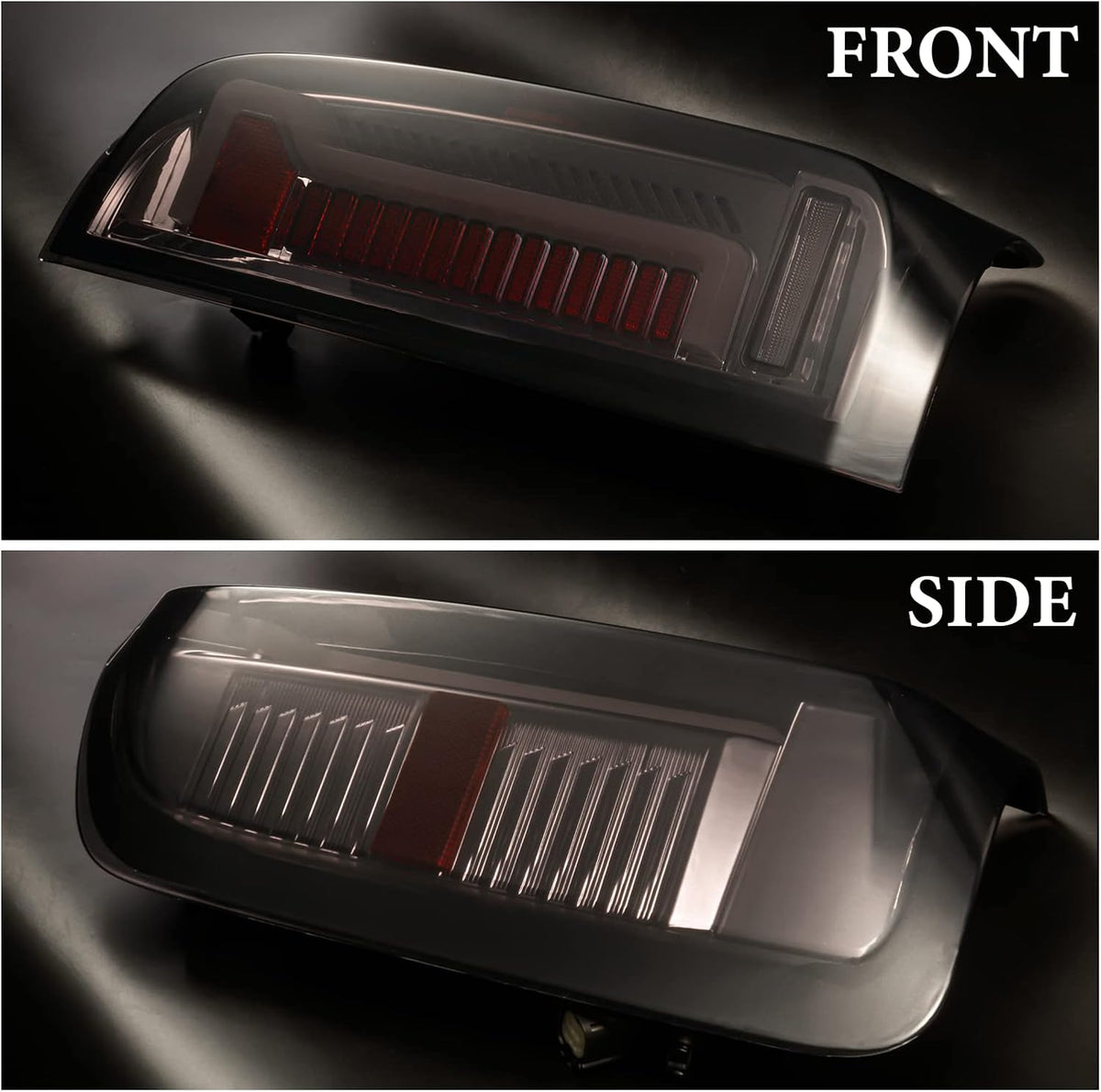 Smoked Lens LED Tail Lights Assembly S264