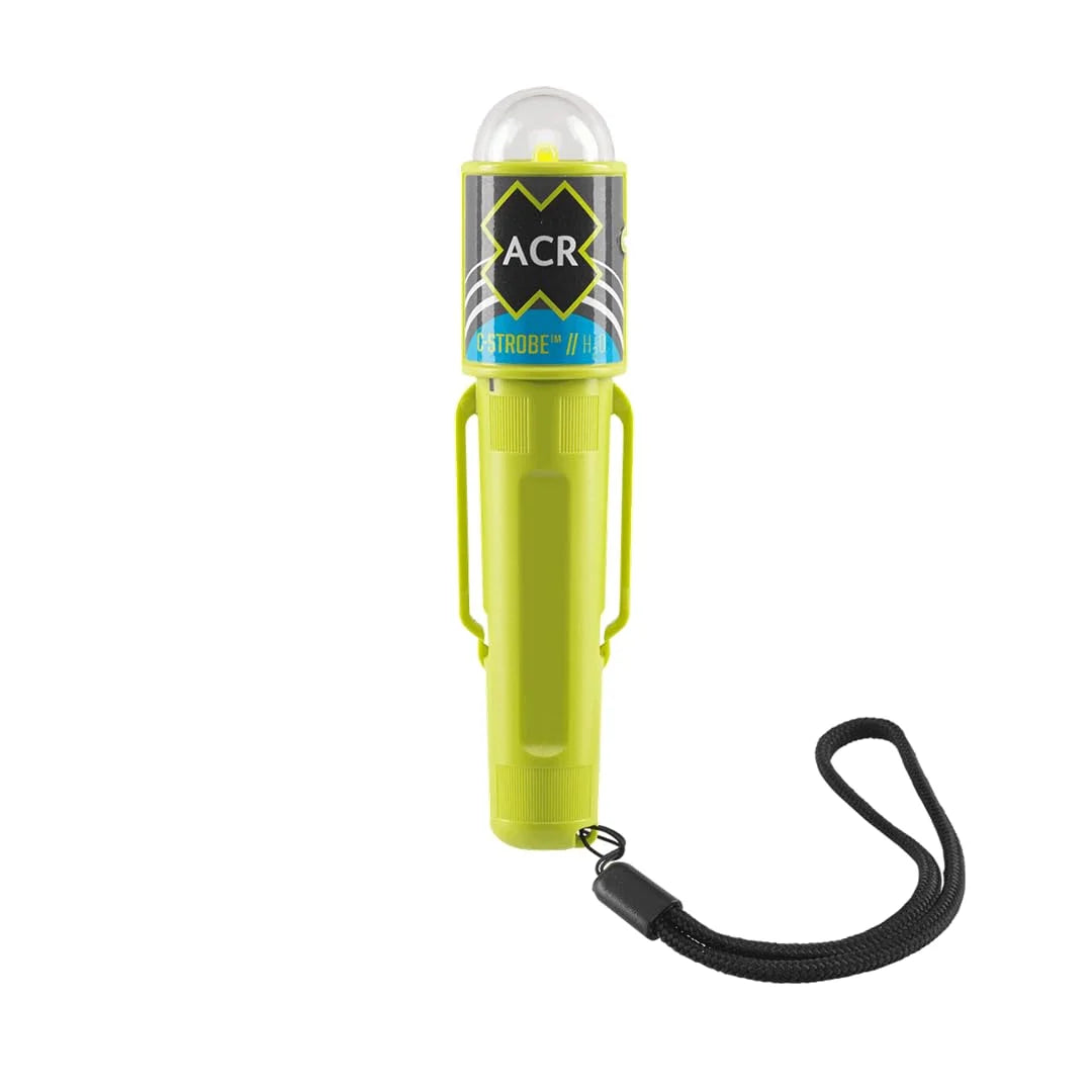 Water Activated Emergency Strobe Safety Light with Mounting Clip N28149