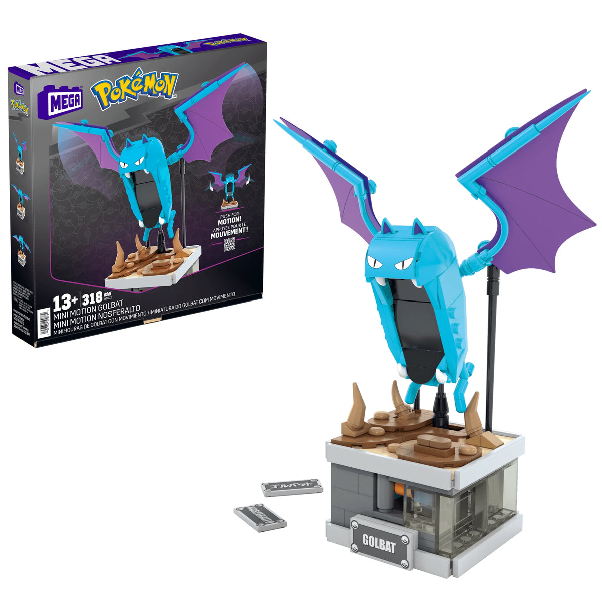 Mini Motion Golbat Building Set J7851