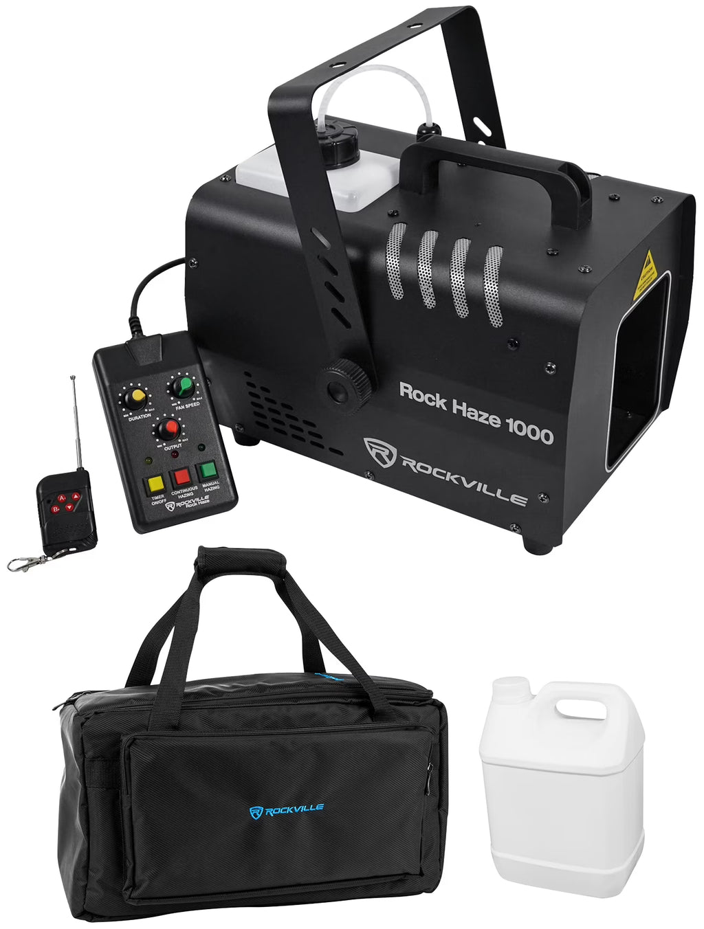 1000 CFM DMX Haze Machine Water Based Hazer with Waterproof Bag E350146