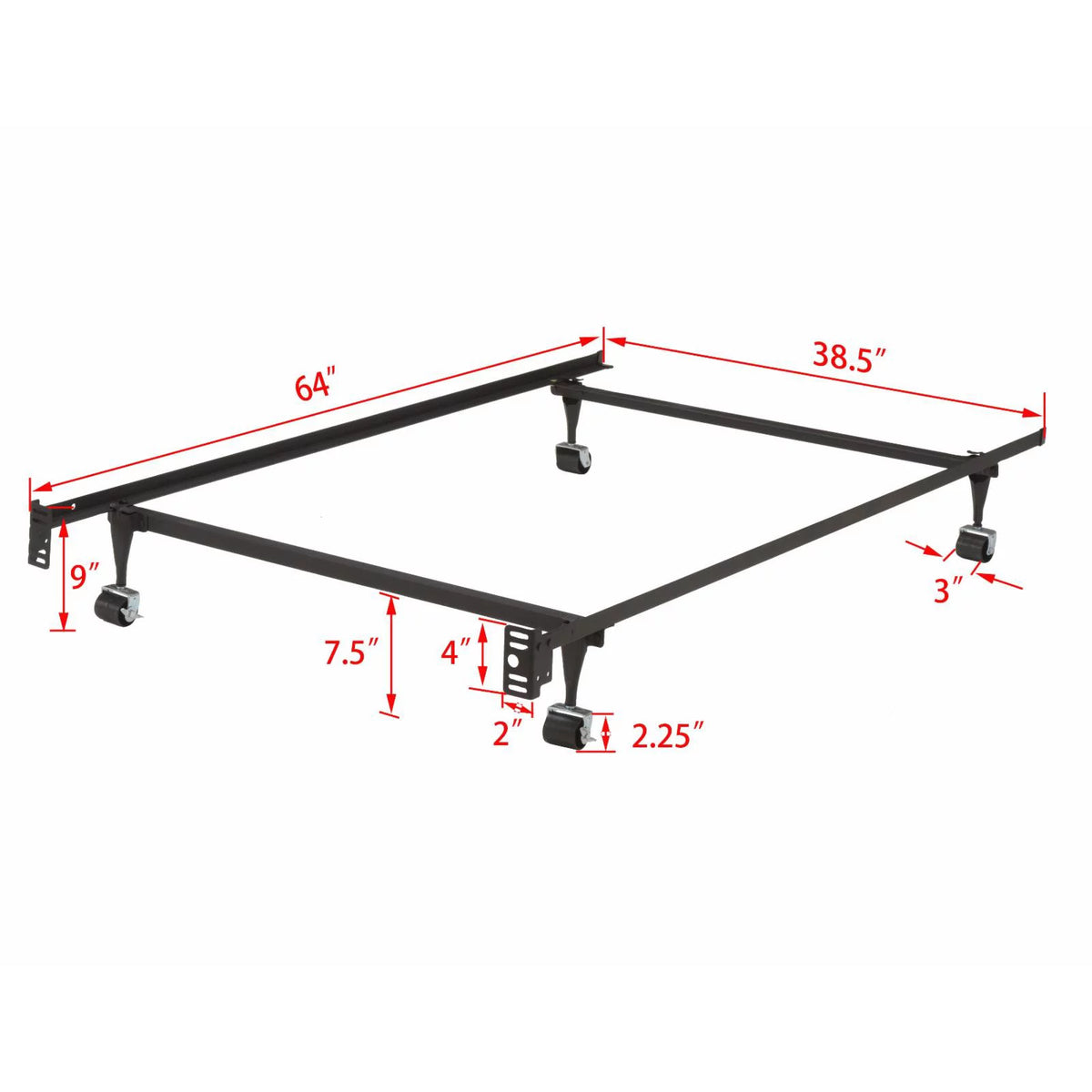 Twin Metal Bed Frame J838196
