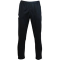 Black Stretch Tapered Poly Knit Pant O4677
