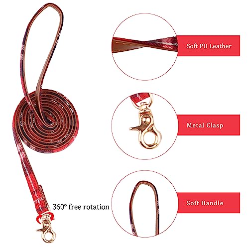3 PCS Puppy Collar and Leash Set with Bell Blue G626538