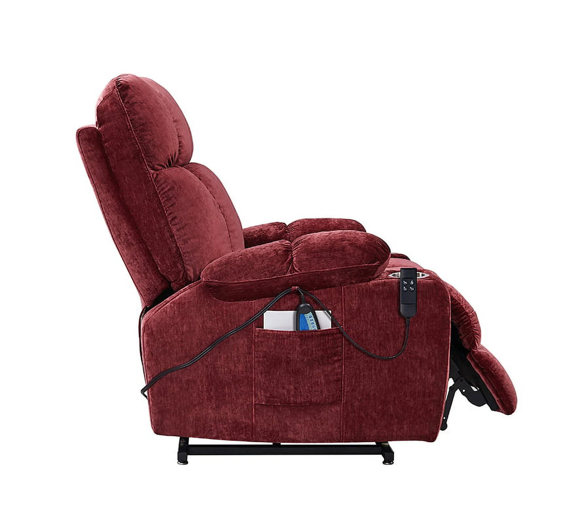 Dual Motor Power Lift Recliner Chair with Heat Massage E306777