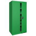 2 Door Storage Cabinet Forest Green V541