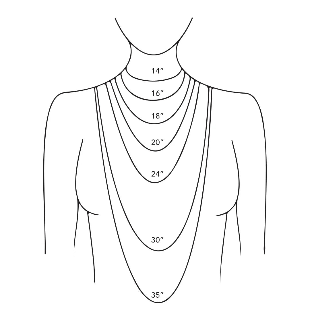 18k Rose Gold Plated Sterling Silver 2mm Rice Chain Necklace, 16” to 24” U313
