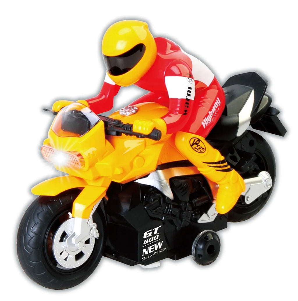 Yellow RC Motocycle Remote Control Toy I73096