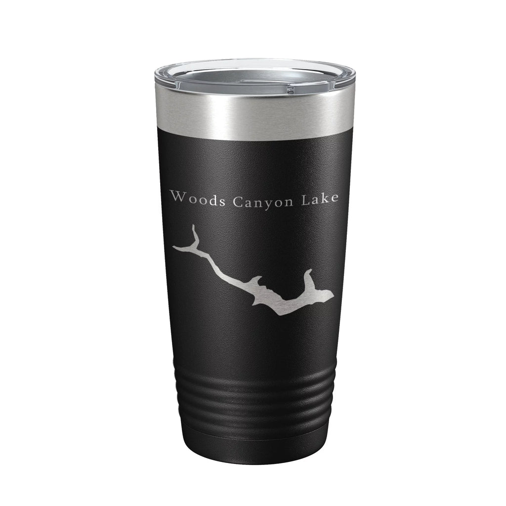 20 oz Black Insulated Tumbler Travel Mug O3546