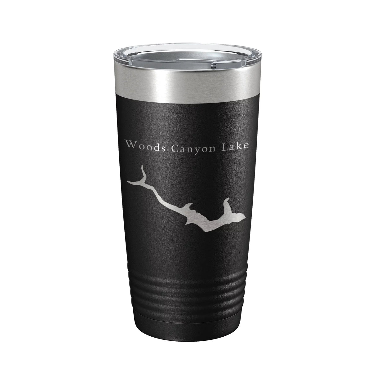 20 oz Black Insulated Tumbler Travel Mug O3546