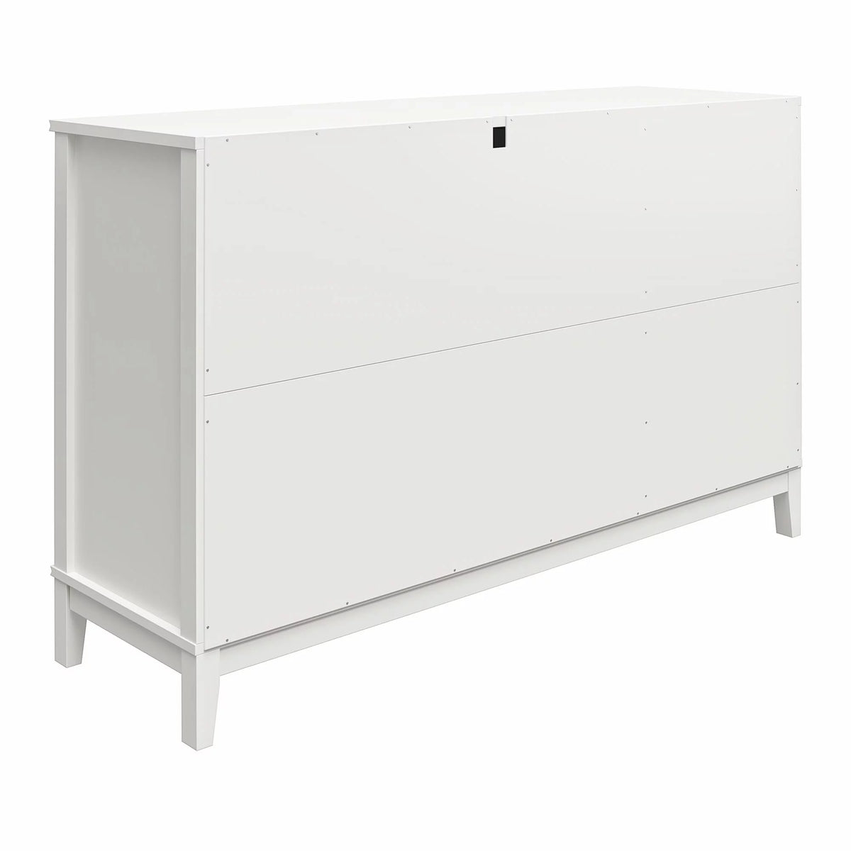 White Wide Dresser N229809