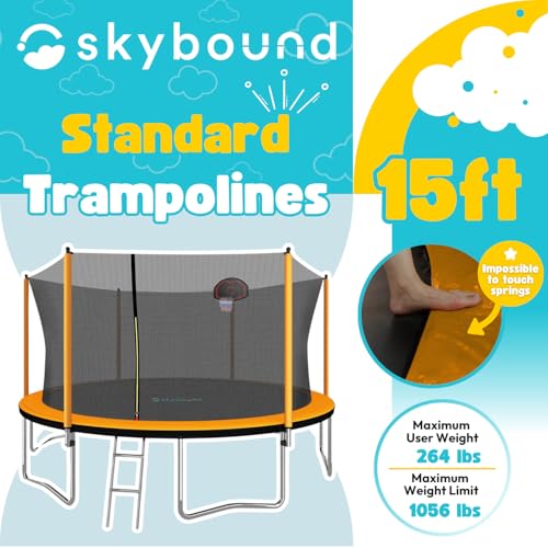 10ft 12ft 14ft 15ft 16ft Trampoline with Safety Enclosure Net I515