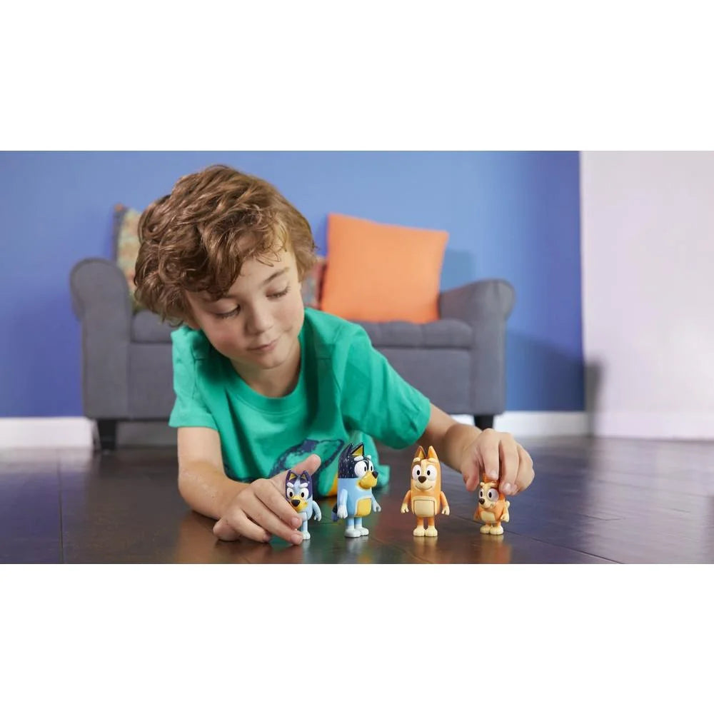 Bluey Family 4-Pack Toddler Toy W313