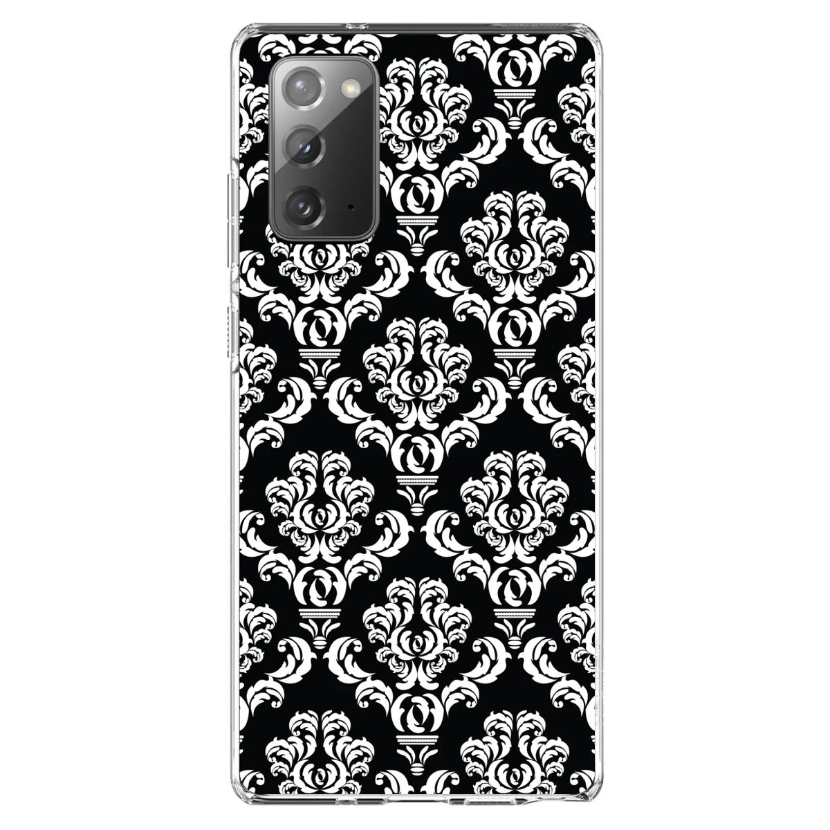 Clear Shockproof Hybrid Case with TPU Bumper and Tempered Glass Screen Protector B1039