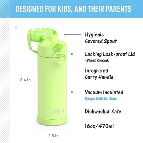 16 Ounce Stainless Steel Vacuum Insulated Bottle O1247