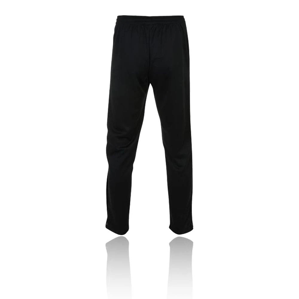 Black Stretch Tapered Poly Knit Pant O4677